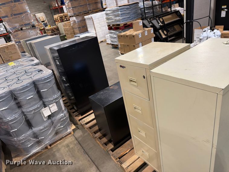 image for item FT6698 (12) Fireproof Filing Cabinets