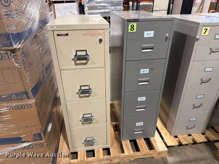 image for item FT6698 (12) Fireproof Filing Cabinets
