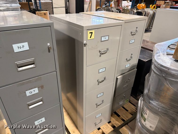 image for item FT6698 (12) Fireproof Filing Cabinets