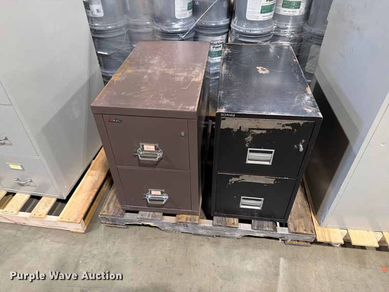 image for item FT6698 (12) Fireproof Filing Cabinets