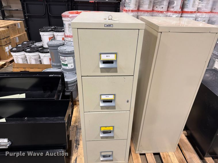 image for item FT6698 (12) Fireproof Filing Cabinets