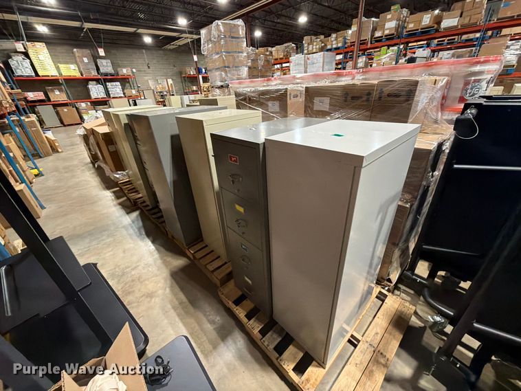 (10) Fireproof Filing Cabinets