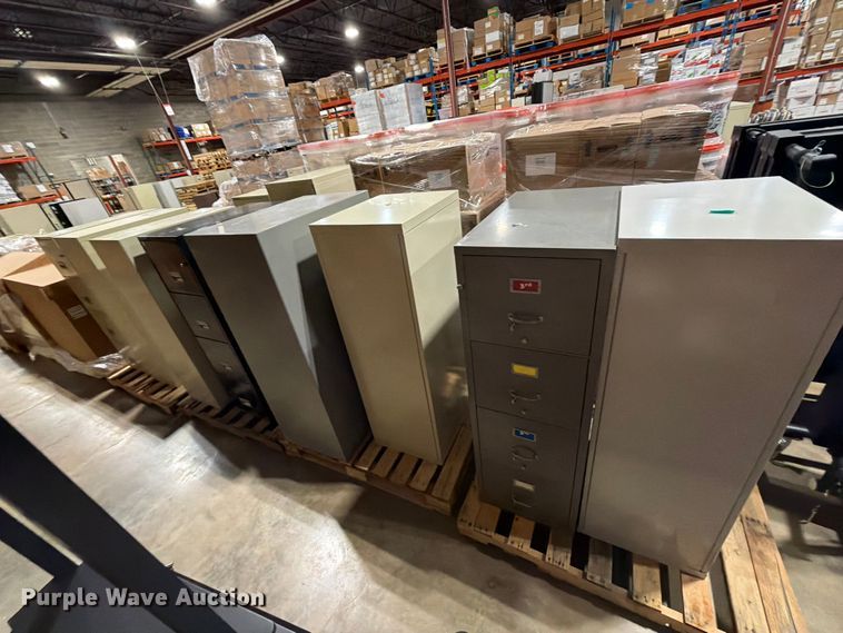 image for item FT6699 (10) Fireproof Filing Cabinets