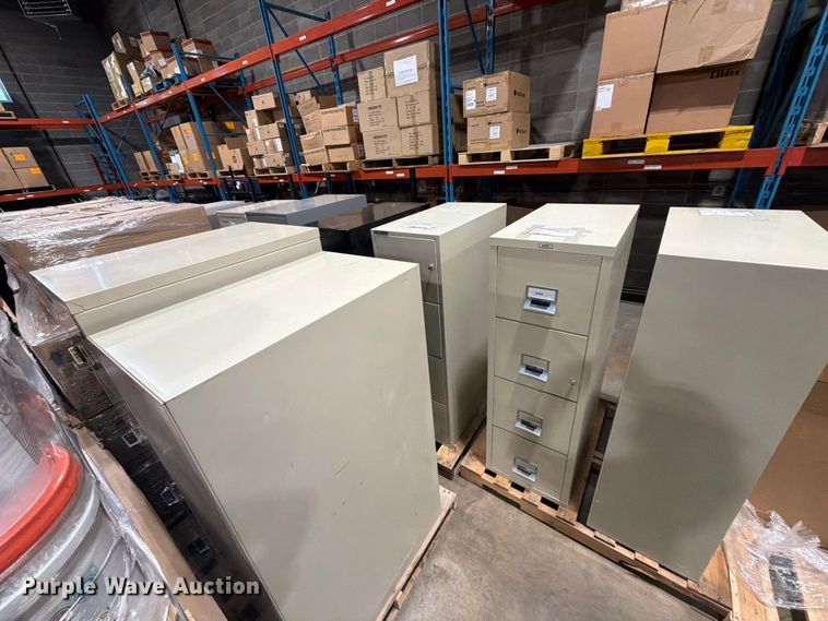 image for item FT6699 (10) Fireproof Filing Cabinets