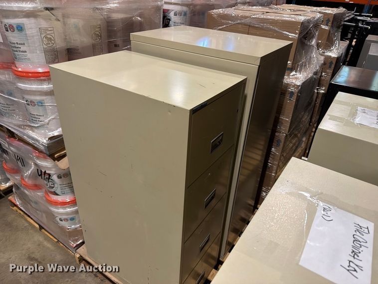 image for item FT6699 (10) Fireproof Filing Cabinets
