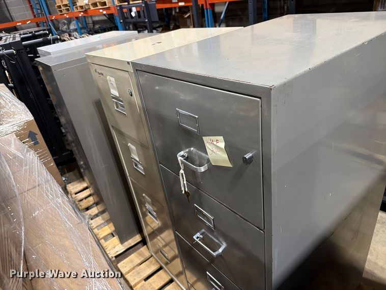 image for item FT6699 (10) Fireproof Filing Cabinets