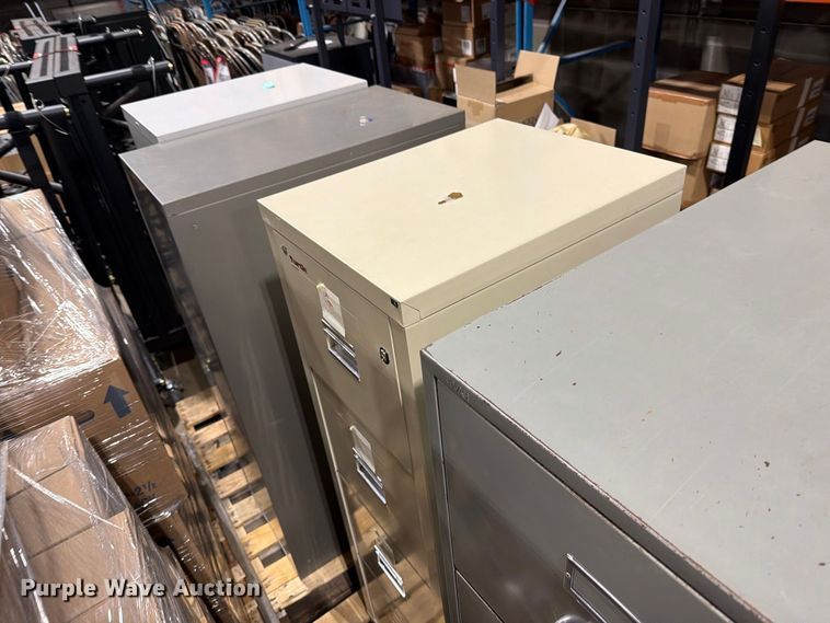 image for item FT6699 (10) Fireproof Filing Cabinets