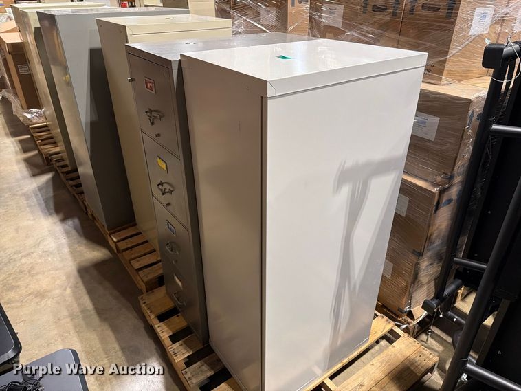 image for item FT6699 (10) Fireproof Filing Cabinets