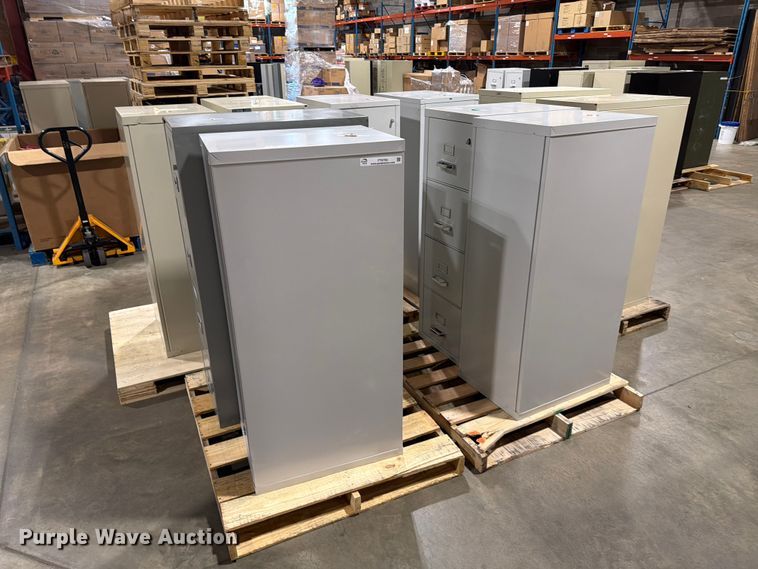 image for item FT6700 (10) Fireproof Filing Cabinets