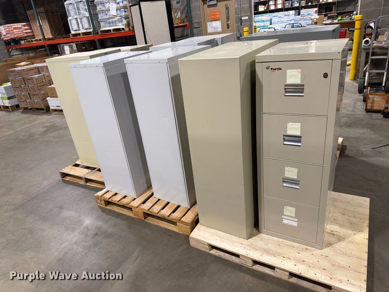 image for item FT6700 (10) Fireproof Filing Cabinets
