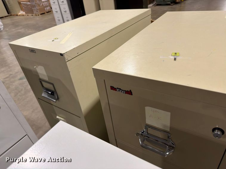 image for item FT6700 (10) Fireproof Filing Cabinets