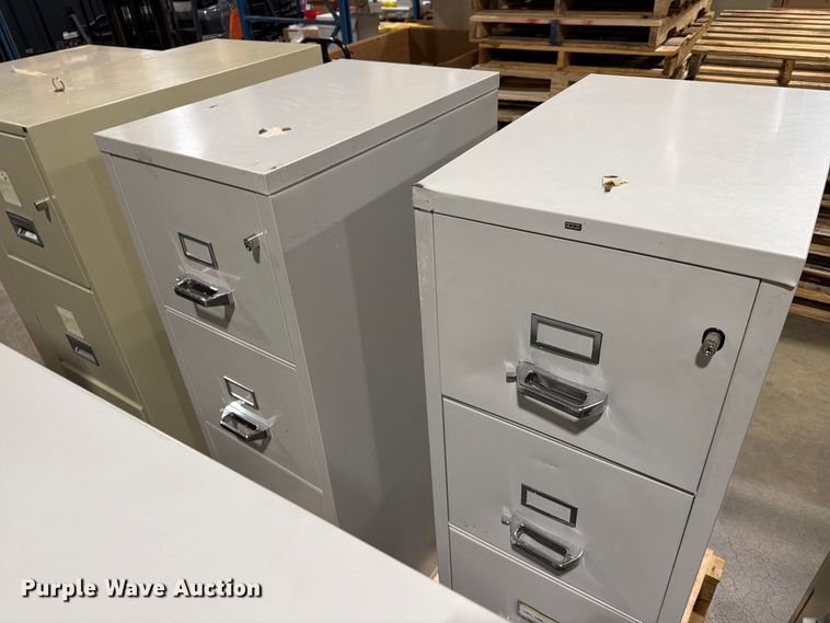 image for item FT6700 (10) Fireproof Filing Cabinets