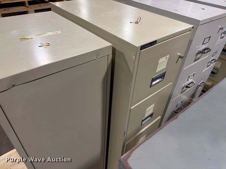 image for item FT6700 (10) Fireproof Filing Cabinets