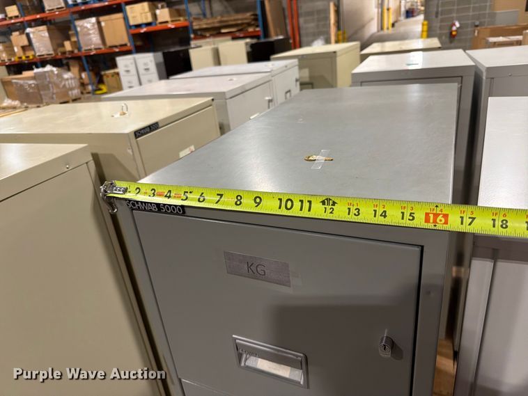 image for item FT6700 (10) Fireproof Filing Cabinets