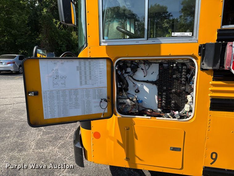 image for item FT8002 2017 Blue Bird All American school bus