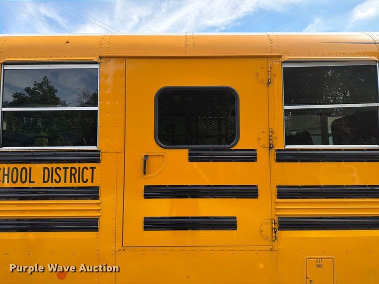 image for item FT8003 2017 Blue Bird All American school bus