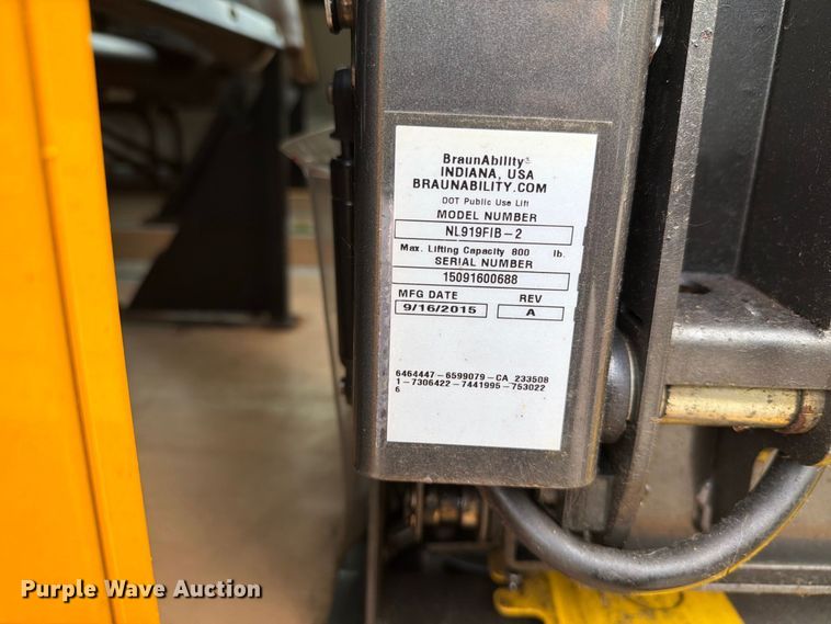 image for item FT8003 2017 Blue Bird All American school bus