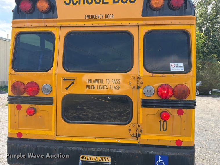 image for item FT8003 2017 Blue Bird All American school bus