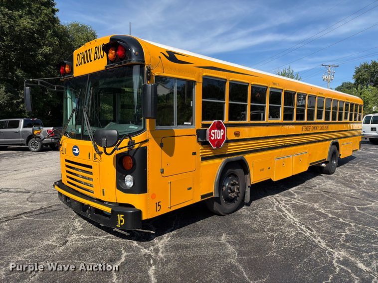 image for item FT8006 2015 Blue Bird All American school bus