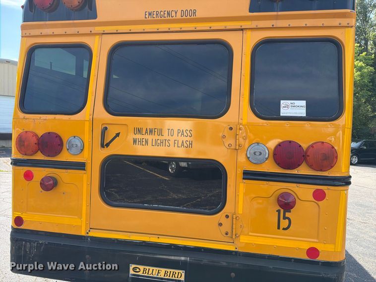 image for item FT8006 2015 Blue Bird All American school bus