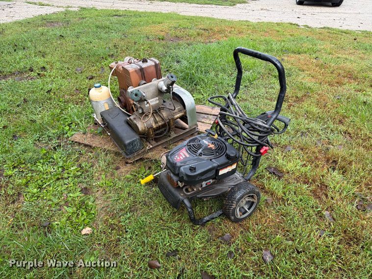 Pressure washer and bug fogger