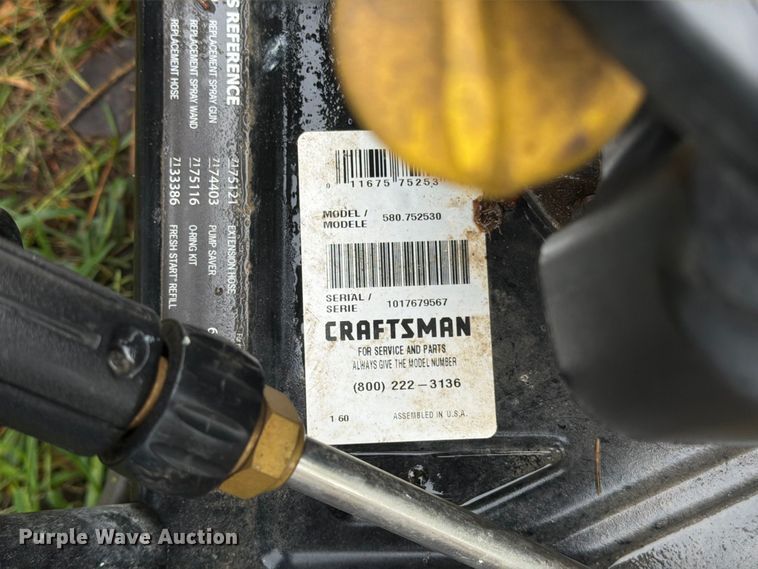 image for item FT8062 Pressure washer and bug fogger 