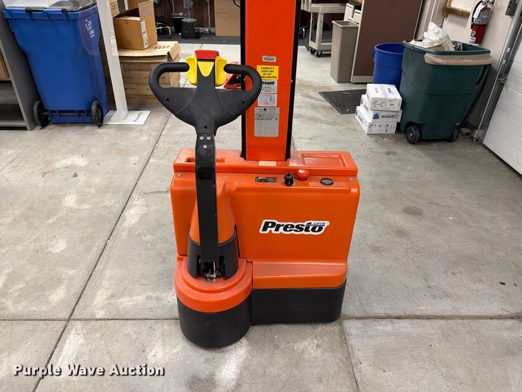 image for item FU0508 2015 Presto PPS2200-62NFO-27 pallet jack