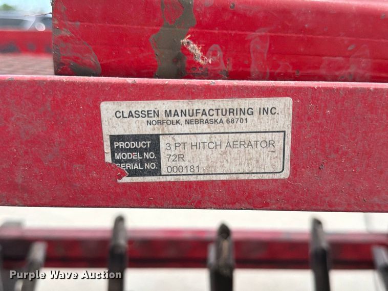 image for item FU0515 Classen Mfg 72R aerator
