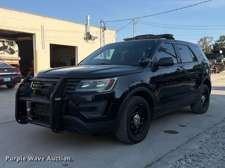 2016 Ford Explorer Police SUV