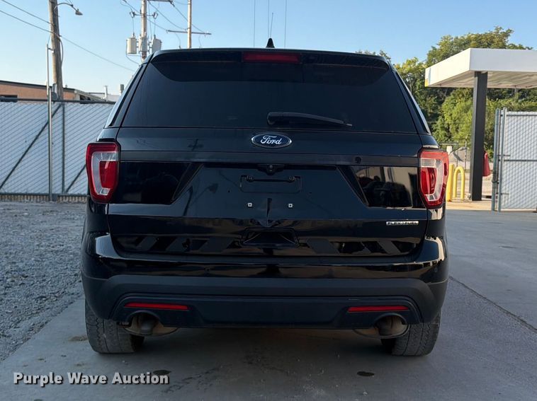image for item FU4608 2016 Ford Explorer Police SUV