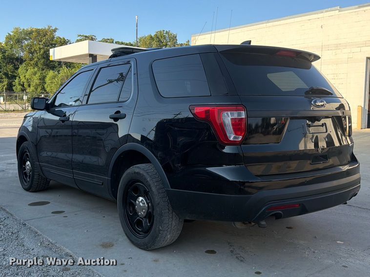 image for item FU4608 2016 Ford Explorer Police SUV