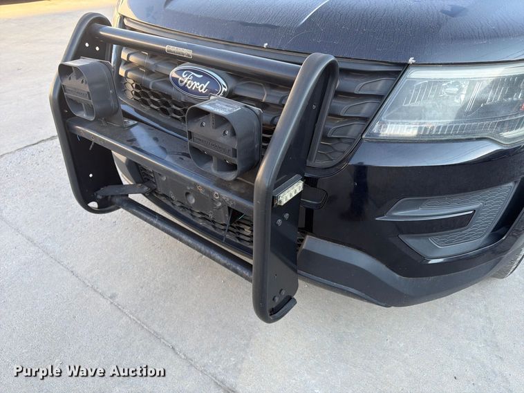 image for item FU4608 2016 Ford Explorer Police SUV