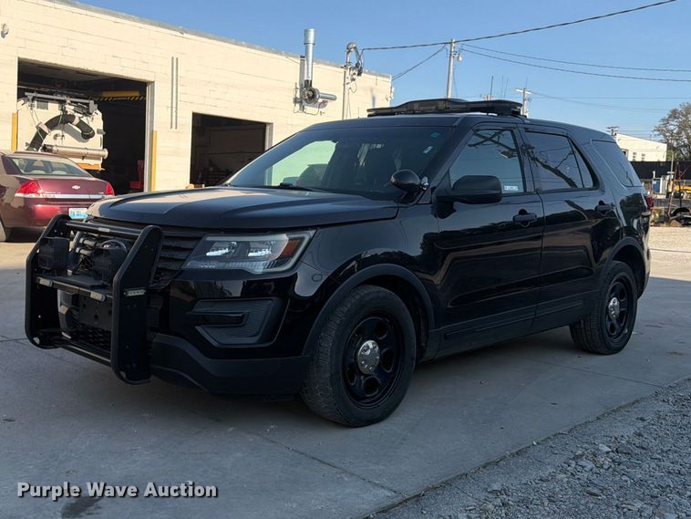 2016 Ford Explorer Police SUV