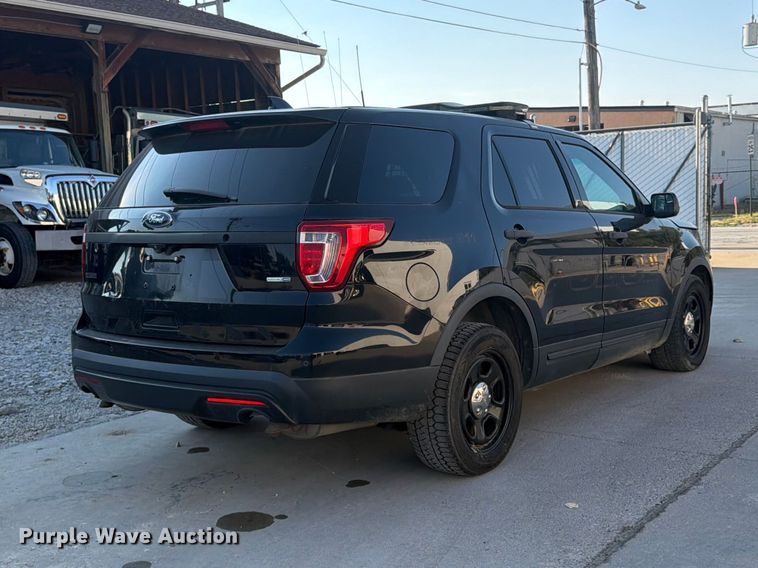 image for item FU4609 2016 Ford Explorer Police SUV