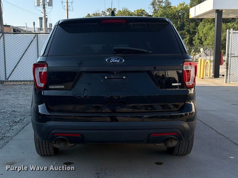 image for item FU4609 2016 Ford Explorer Police SUV
