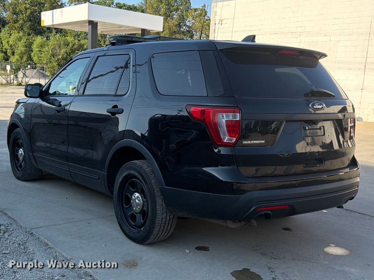 image for item FU4609 2016 Ford Explorer Police SUV