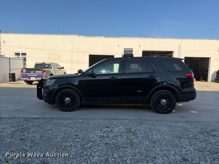 image for item FU4609 2016 Ford Explorer Police SUV