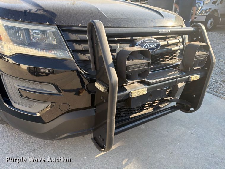 image for item FU4609 2016 Ford Explorer Police SUV