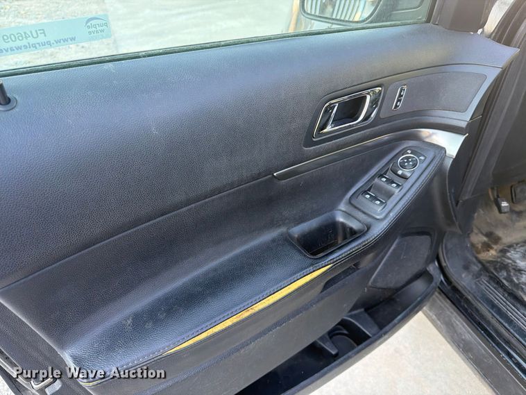 image for item FU4609 2016 Ford Explorer Police SUV
