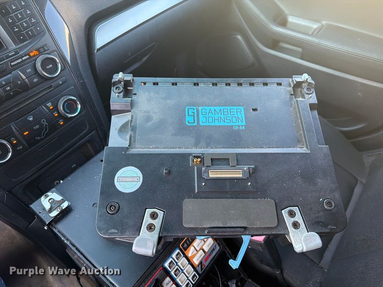 image for item FU4609 2016 Ford Explorer Police SUV