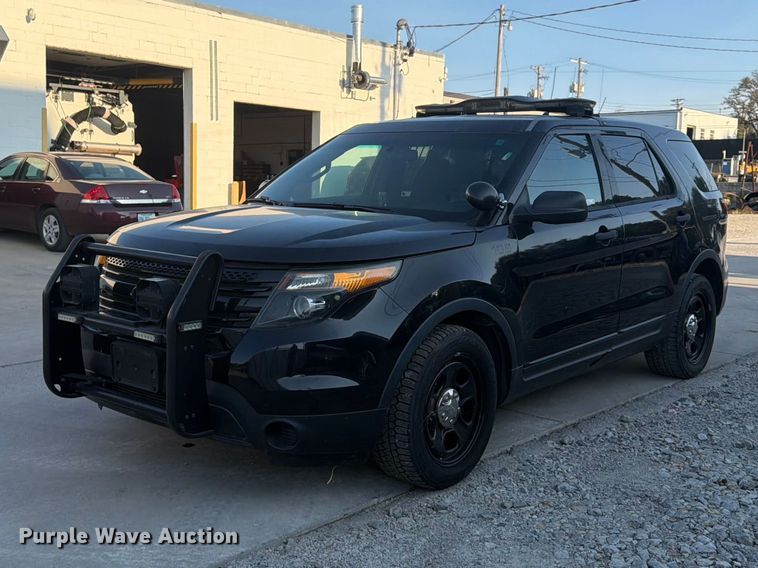 2015 Ford Explorer Police SUV