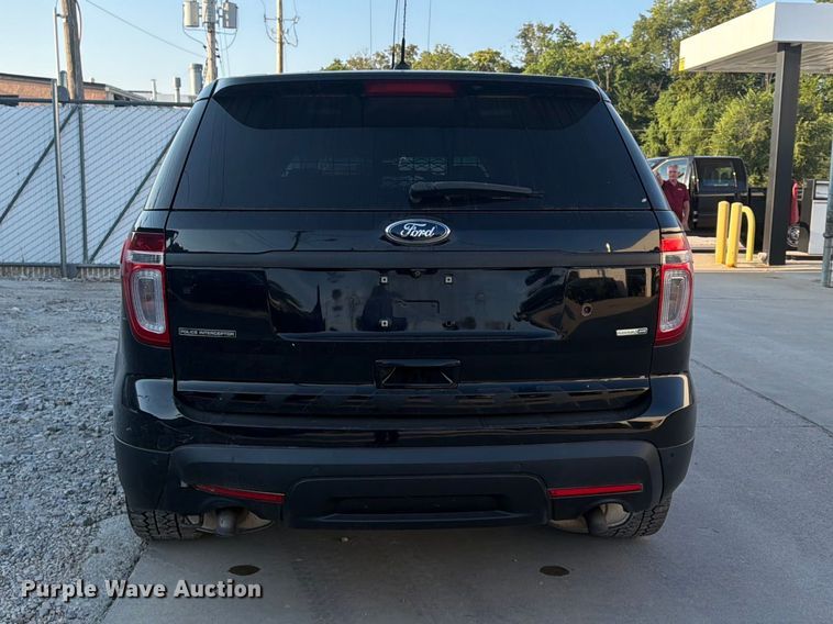 image for item FU4610 2015 Ford Explorer Police SUV
