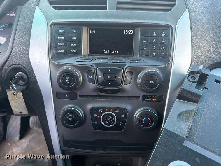 image for item FU4610 2015 Ford Explorer Police SUV