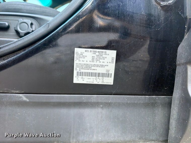 image for item FU4610 2015 Ford Explorer Police SUV