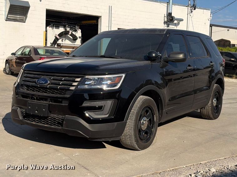 2017 Ford Explorer Police SUV