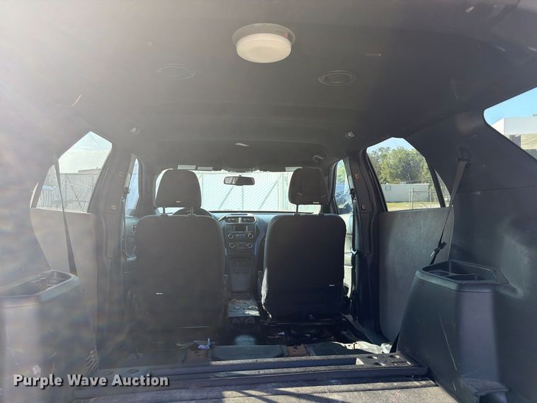 image for item FU4611 2017 Ford Explorer Police SUV