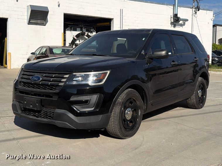 2017 Ford Explorer Police SUV