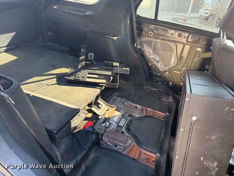 image for item FU4612 2017 Ford Explorer Police SUV