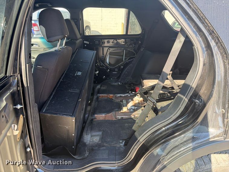 image for item FU4612 2017 Ford Explorer Police SUV