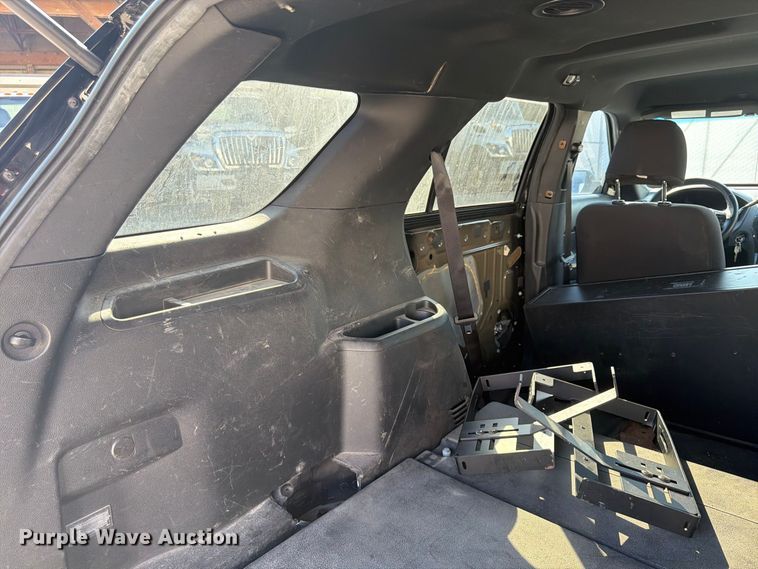 image for item FU4612 2017 Ford Explorer Police SUV